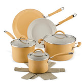 10-Piece Ceramic Nonstick Cookware Set