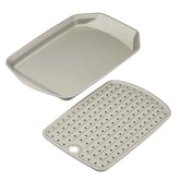 11-Inch x 17-Inch Nonstick Crisper Pan with Insert
