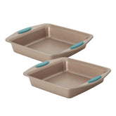 2-Piece 9-Inch Nonstick Square Cake Pans