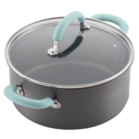 10-Piece Hard Anodized Nonstick Induction Cookware Set