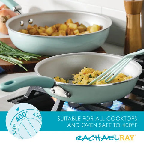 9.5-Inch and 11.75-Inch Nonstick Induction Frying Pans