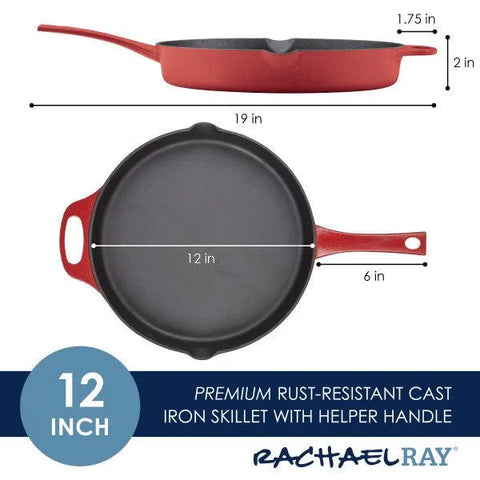 12-Inch NITRO Cast Iron Skillet
