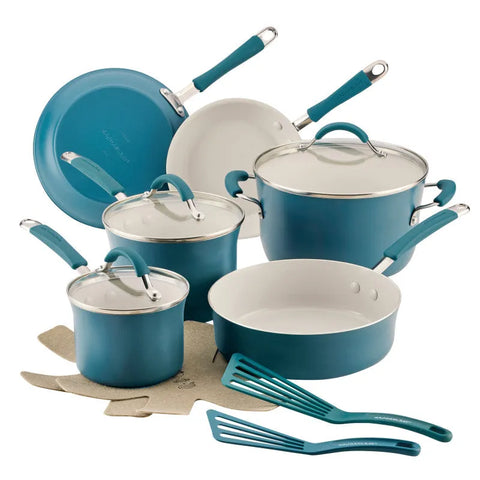 13-Piece Ceramic Nonstick Cookware Set