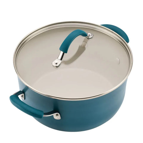8-Piece Ceramic Nonstick Cookware Set