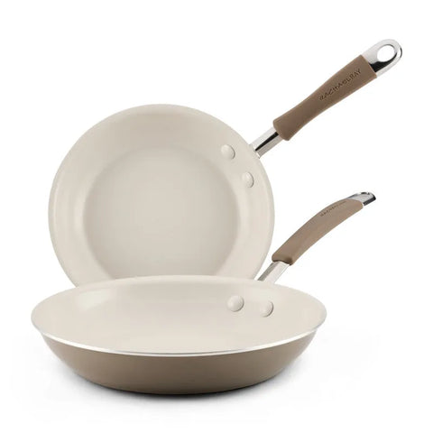 2-Piece Ceramic Nonstick Skillet Set
