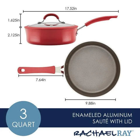 3-Quart Cook + Create Nonstick Sauté Pan with Lid