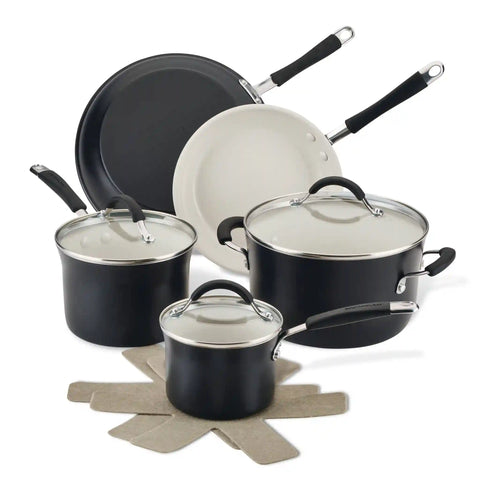 10-Piece Ceramic Nonstick Cookware Set