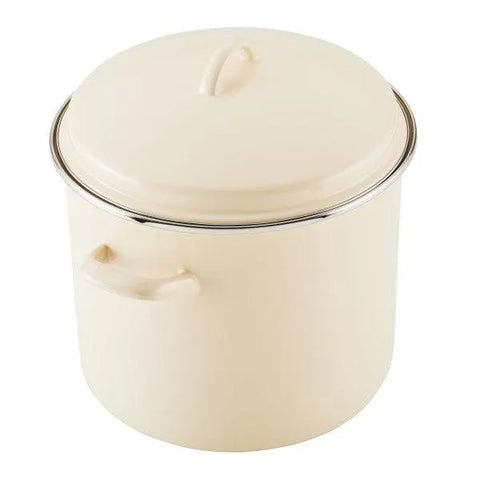 12-Quart Induction Enamel Stockpot with Lid