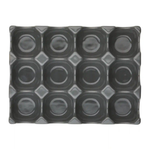 12-Cup Ceramic Egg Tray