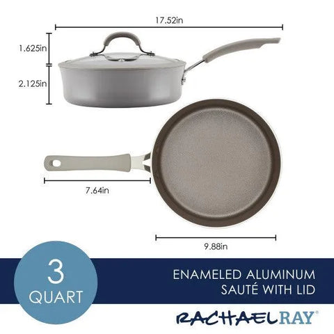 3-Quart Cook + Create Nonstick Sauté Pan with Lid