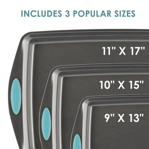3-Piece Nonstick Sheet Pan Set