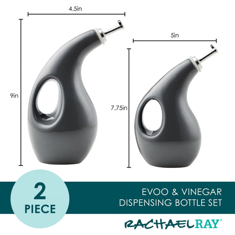 2-Piece EVOO and Vinegar Bottle Set