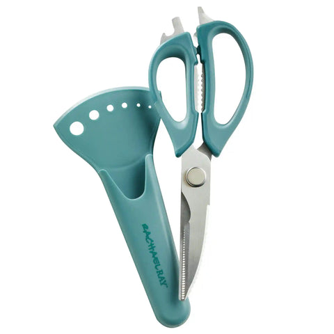 Multi Shear Kitchen Scissors with Herb Stripper and Sheath