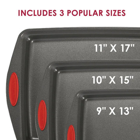 3-Piece Nonstick Sheet Pan Set