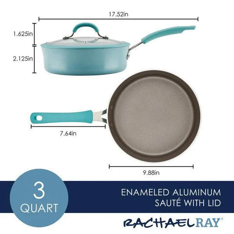 3-Quart Cook + Create Nonstick Sauté Pan with Lid