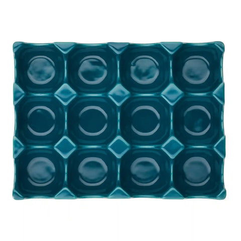 12-Cup Ceramic Egg Tray