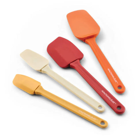 4-Piece Recycled Plastic* Spatula Set