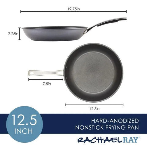Cook + Create Hard Anodized Nonstick Frying Pans