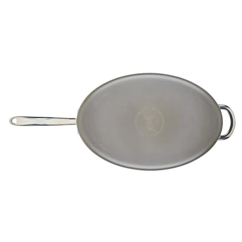 5-Quart Professional Hard Anodized Nonstick Oval Sauté Pan with Lid