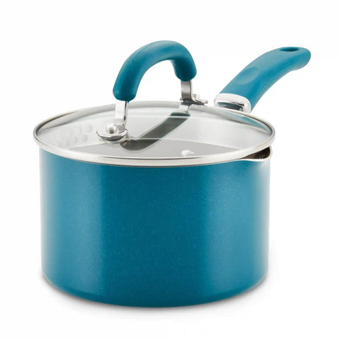 2-Quart Nonstick Induction Straining Saucepan