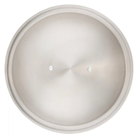 14-Inch Stainless Steel Domed Lid