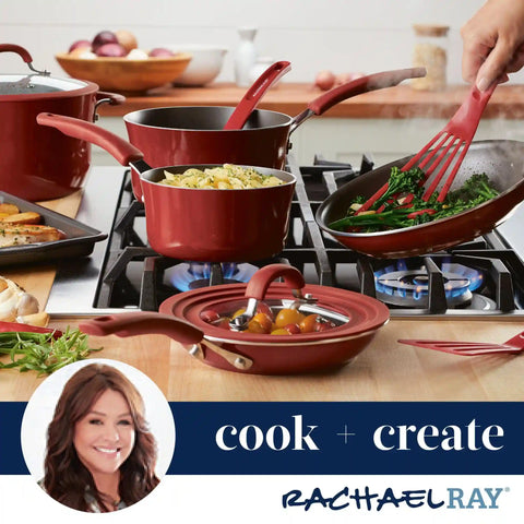 2-Piece Cook + Create Nonstick Frying Pan Set