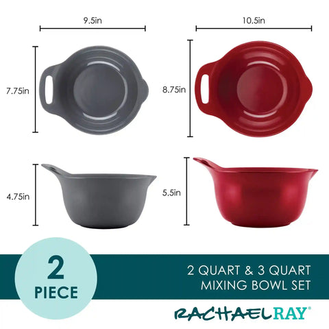 2-Qt. & 3-Qt. Nesting Mixing Bowl Set