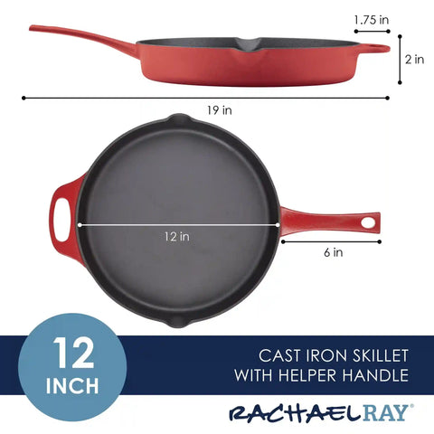 12-Inch NITRO Cast Iron Skillet