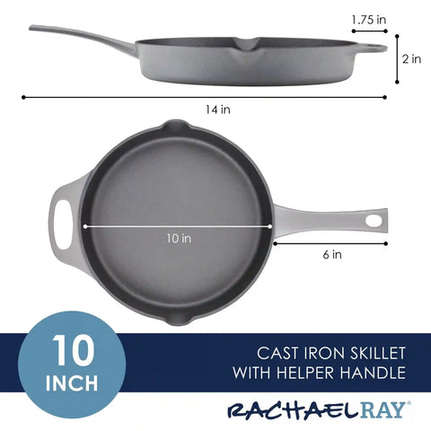 10-Inch NITRO Cast Iron Skillet