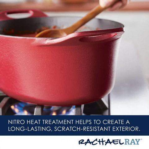 6.5-Quart NITRO Cast Iron Dutch Oven
