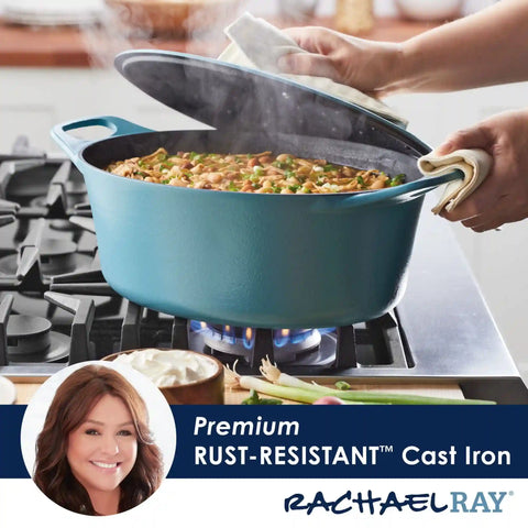 6.5-Quart NITRO Cast Iron Dutch Oven