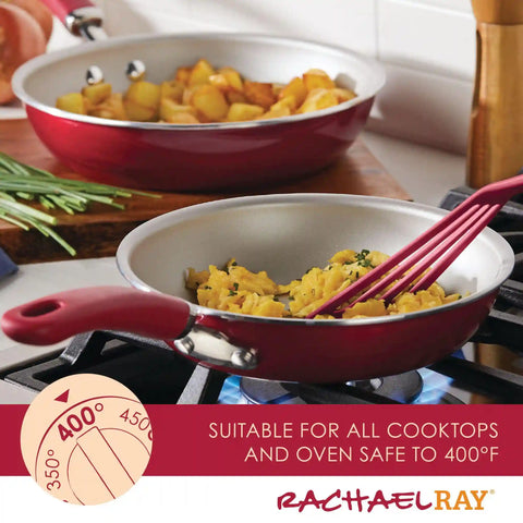2-Piece Nonstick Induction Frying Pan Set