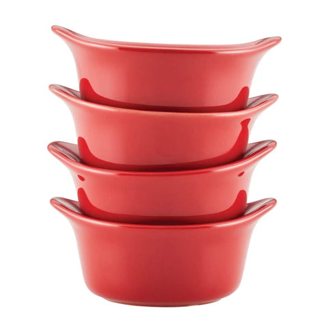 4-Piece 3.7-Oz. Ceramic Dippers