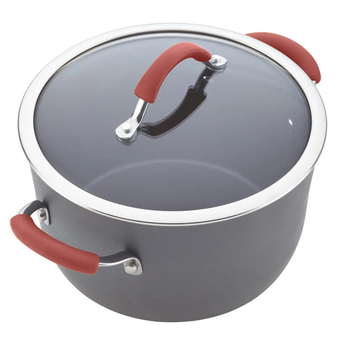 12-Piece Cucina Hard Anodized Nonstick Cookware Set