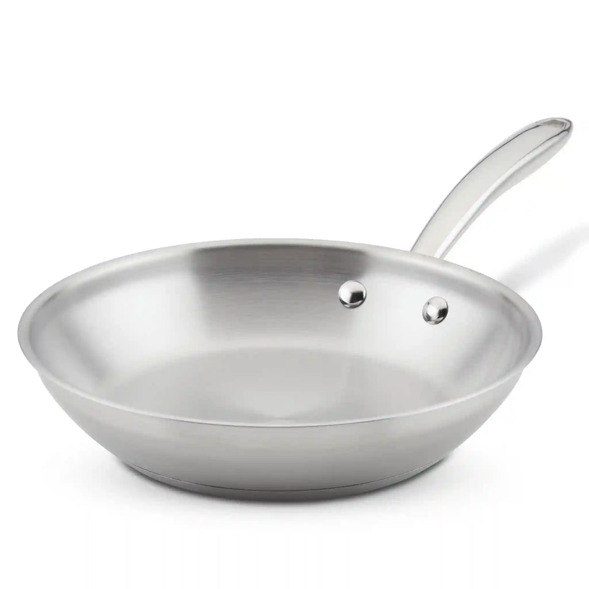 10-Inch Professional Stainless Steel Induction Frying Pan
