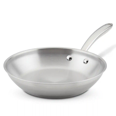 10-Inch Professional Stainless Steel Induction Frying Pan