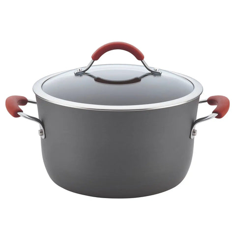 12-Piece Cucina Hard Anodized Nonstick Cookware Set