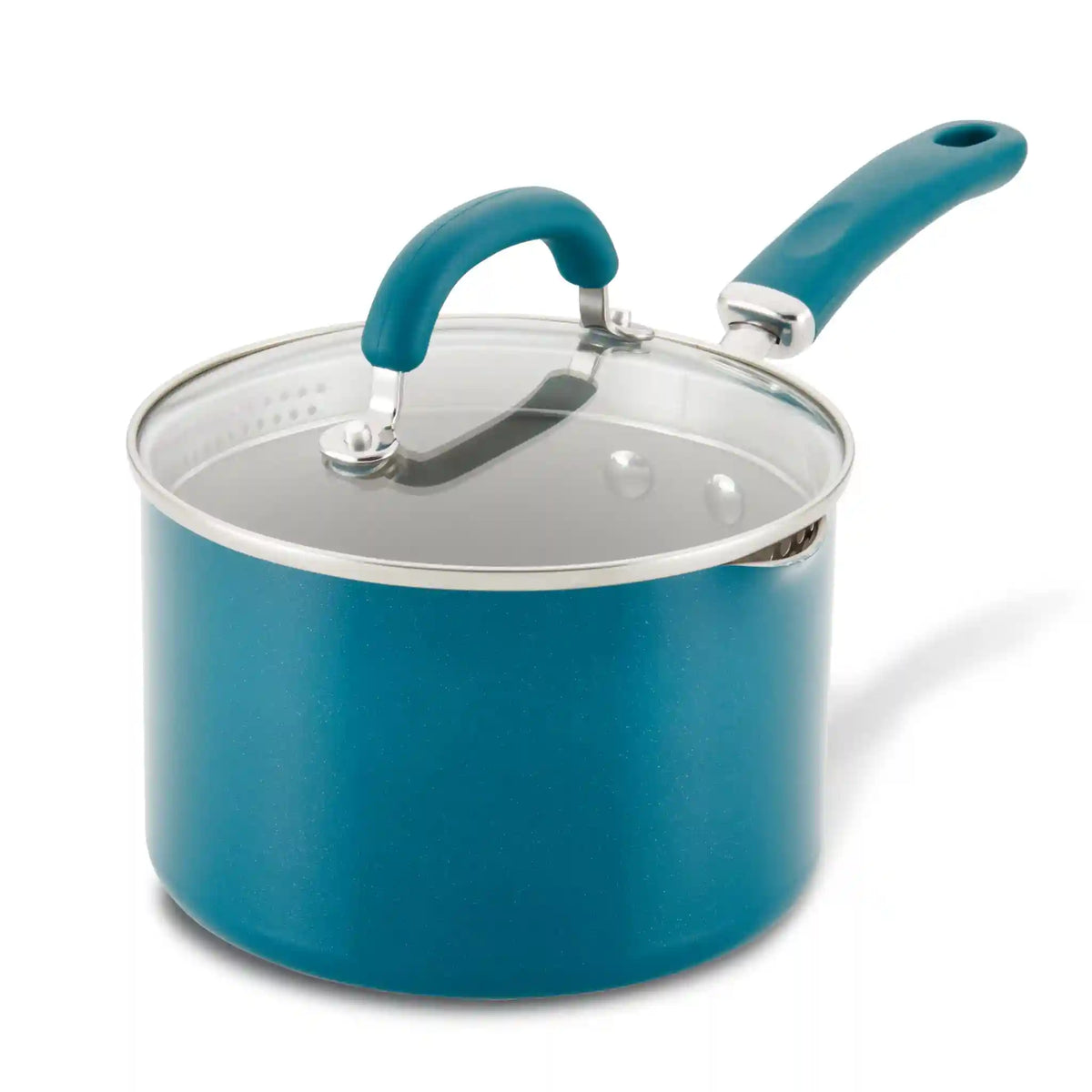 3-Quart Nonstick Induction Straining Saucepan