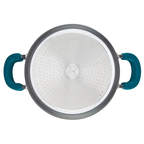 3-Quart Hard Anodized Nonstick Induction Steamer Set