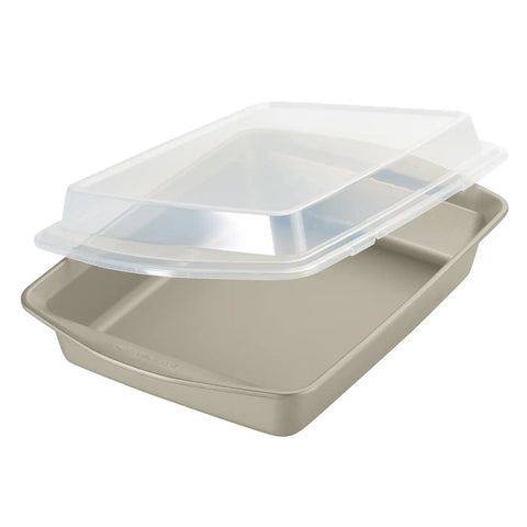 3-Piece Nonstick Covered Cake Pan & Baking Sheet Set