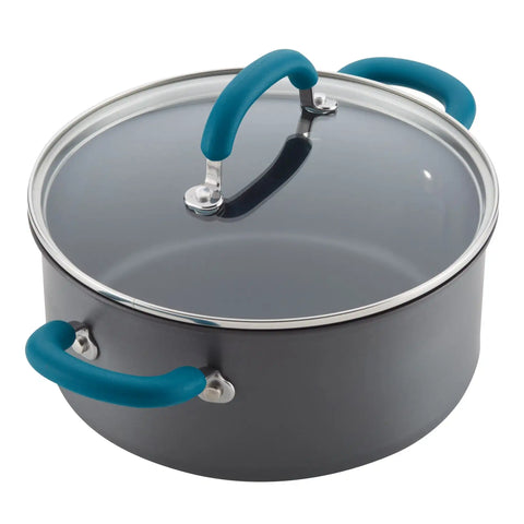 11-Piece Hard Anodized Nonstick Induction Cookware Set