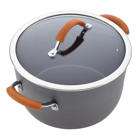 12-Piece Cucina Hard Anodized Nonstick Cookware Set