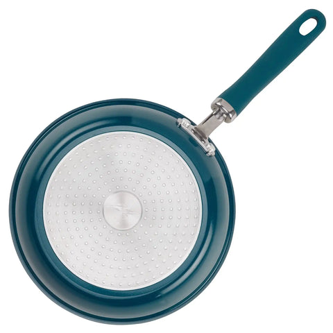 9.5-Inch Nonstick Induction Covered Deep Frying Pan