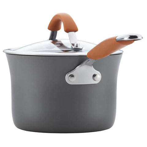 12-Piece Cucina Hard Anodized Nonstick Cookware Set