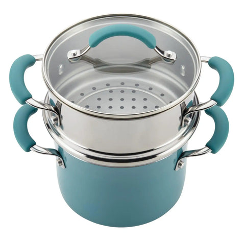 3-Quart Cucina Nonstick Covered Steamer Set