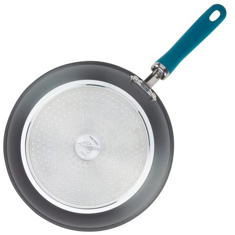 9.5-Inch and 11.75-Inch Hard Anodized Nonstick Induction Frying Pan Set