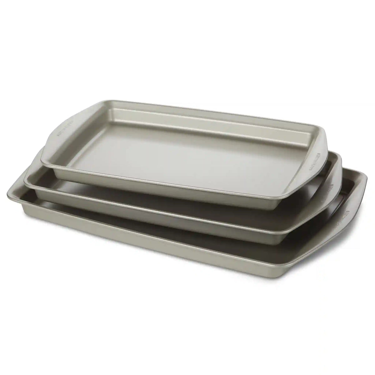 3-Piece Nonstick Jumbo Sheet Pan Set