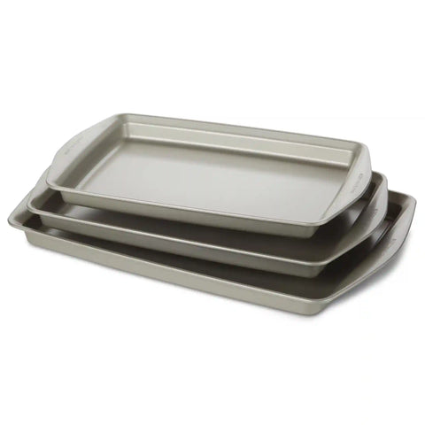 3-Piece Nonstick Jumbo Sheet Pan Set