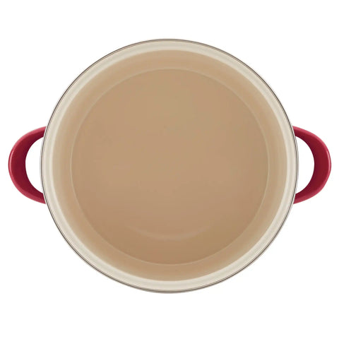 12-Quart Induction Enamel Stockpot with Lid