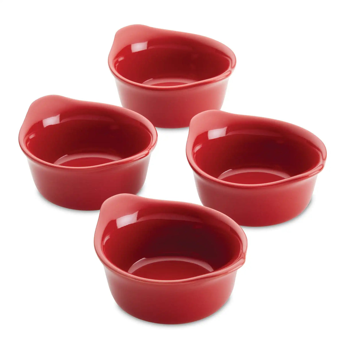 4-Piece 3.7-Oz. Ceramic Dippers